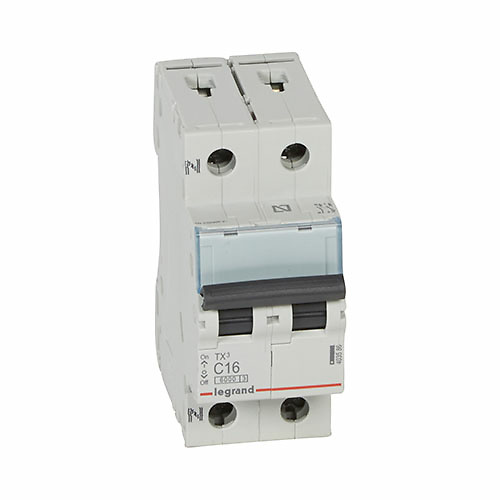 magnetotermico industrial legrand tx3 403610 Legrand Interruptor Magnetotérmico industrial TX3 6kA Curva C 2P 40A