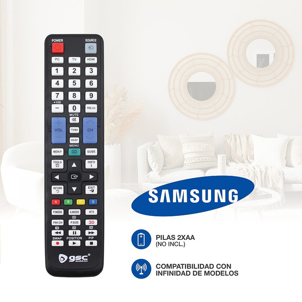 Mando universal para TV Samsung Mando universal para TV Samsung GSC