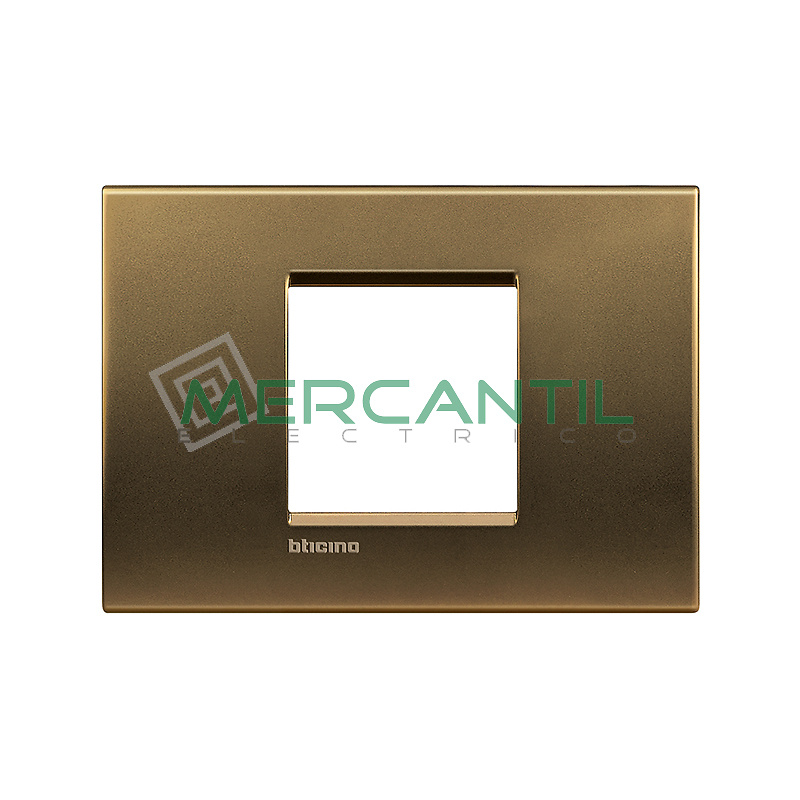 Embellecedor Living Light BTICINO Bronce Marco Rectagular Living Light de BTICINO Bronce