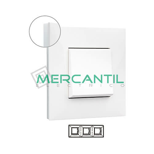 marco-embellecedor-3e-blanco-opal-valena-next-legrand-741003 