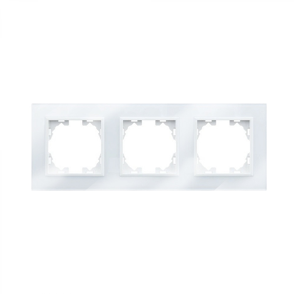 marco-de-cristal-para-3-modulo-fb-blanco-fb-50-w marco-de-cristal-para-3-modulo-fb-blanco-fb-50-w