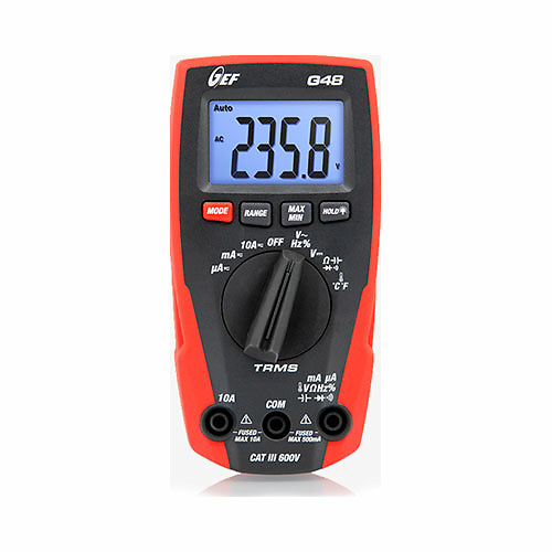 Multímetro digital de precisión G49 HT Instruments con 40.000 puntos de medida IP67. Multímetro digital de precisión G49 HT Instruments con 40.000 puntos de medida IP67.Calidad profesional