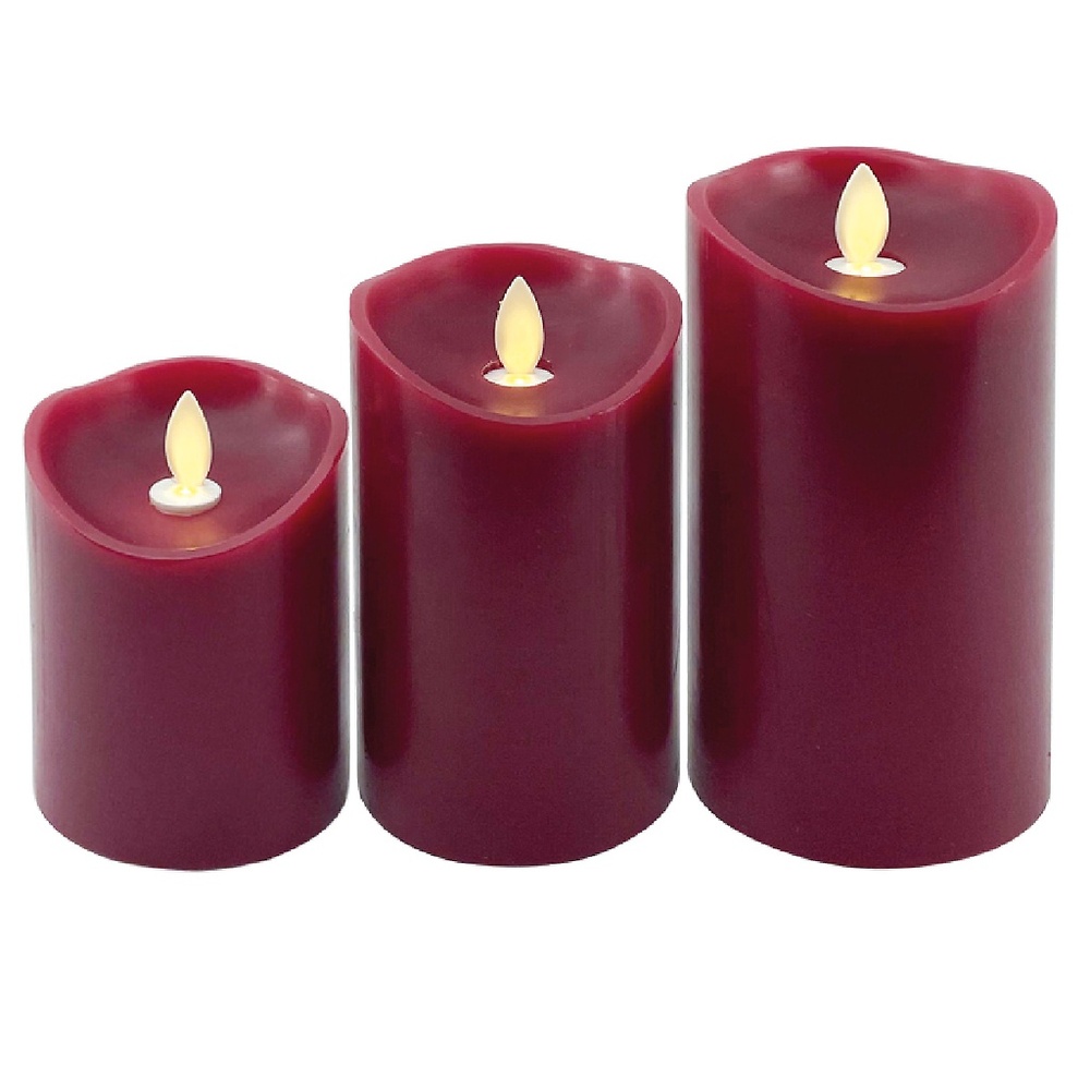 pack-3-velas-decorativas-led-de-cera-100-120-150mm-rojo-204800007 pack-3-velas-decorativas-led-de-cera-100-120-150mm-rojo-204800007