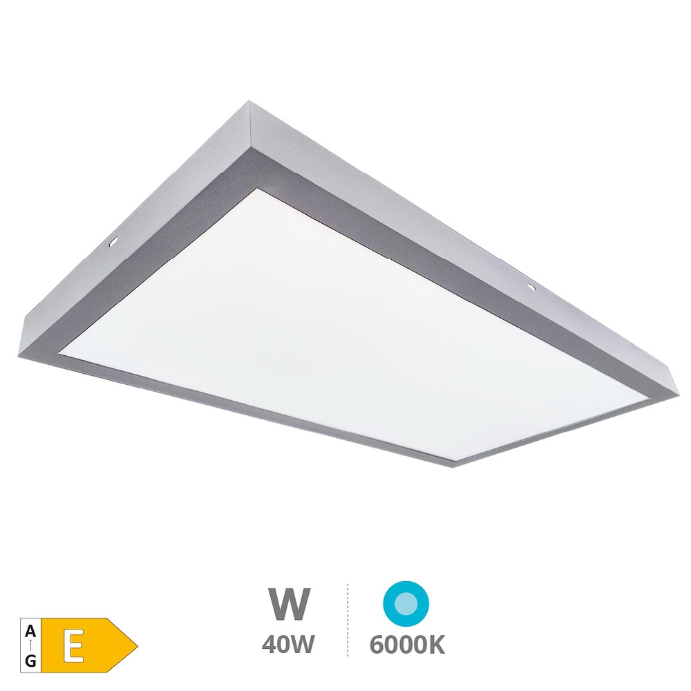 panel-superficie-led-rectangular-kisongo-120-30cm-40w-6000k-niquel-203405040 panel-superficie-led-rectangular-kisongo-120-30cm-40w-6000k-niquel-203405040