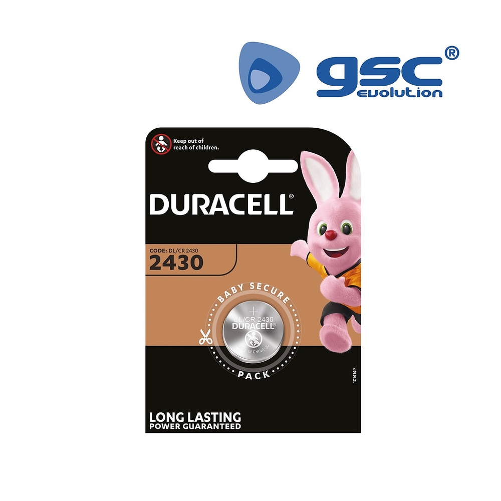 Duracell DL2430 Pila Duracell DL2430. 1 Unidad