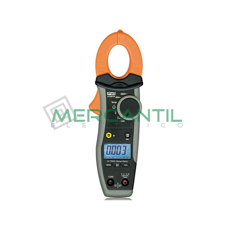 Pinza Amperimetrica Profesional CA 600A en CAT IV HT9014 TRMS HT INSTRUMENTS 