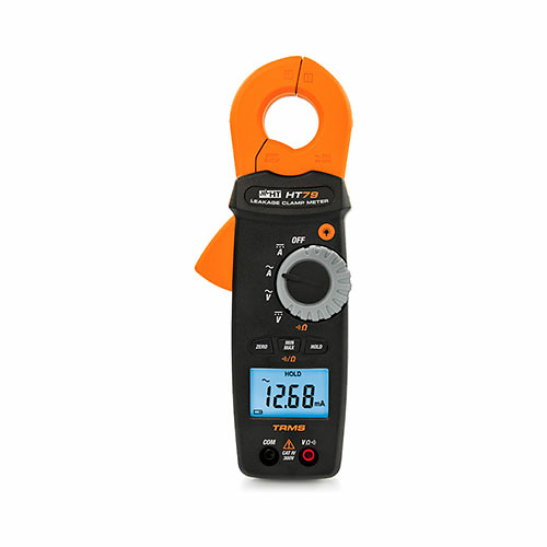 Pinza amperimétrica HT79 detectora de fugas HT Instruments máxima precisión Pinza amperimétrica HT79 detectora de fugas HT Instruments máxima precisión