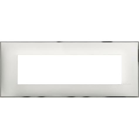 placa-embellecedora-classia-de-color-blanco-cromo-7-modulos-bt-r4807wr placa-embellecedora-classia-de-color-blanco-cromo-7-modulos-bt-r4807wr