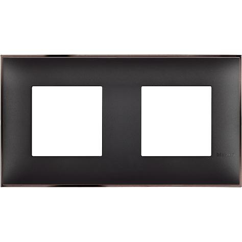 placa-embellecedora-classia-de-color-niquel-negro-2-x-2-modulos-bt-r4802m2bh placa-embellecedora-classia-de-color-niquel-negro-2-x-2-modulos-bt-r4802m2bh