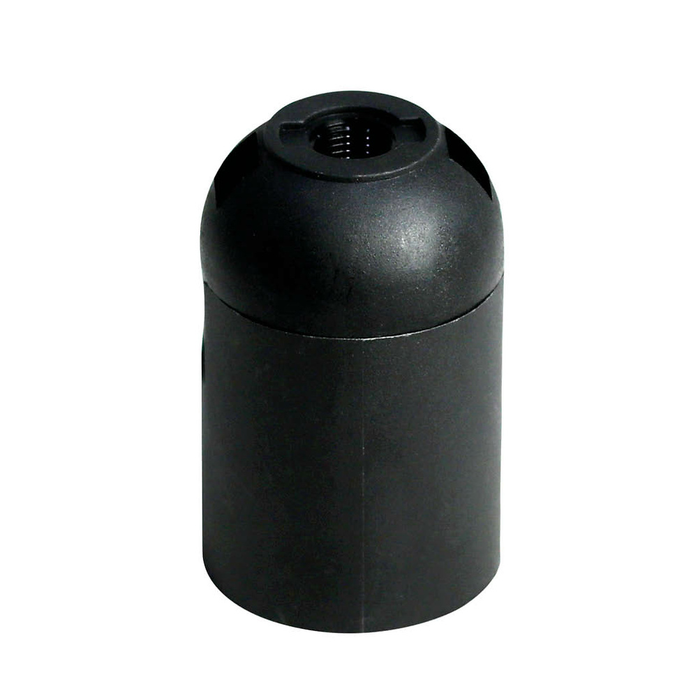 portalamparas-termoplastico-liso-e27-negro-101530005 portalamparas-termoplastico-liso-e27-negro-101530005