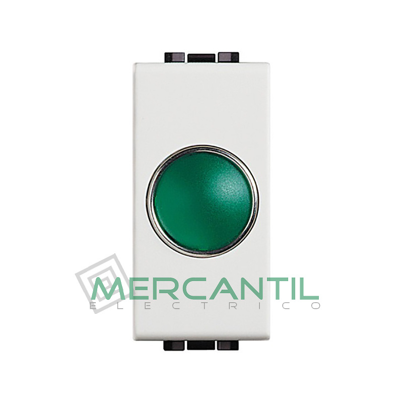 Bticino Portalamparas Difusor Verde Living Light Bticino Portalamparas 1 modulo Difusor Verde Living Light