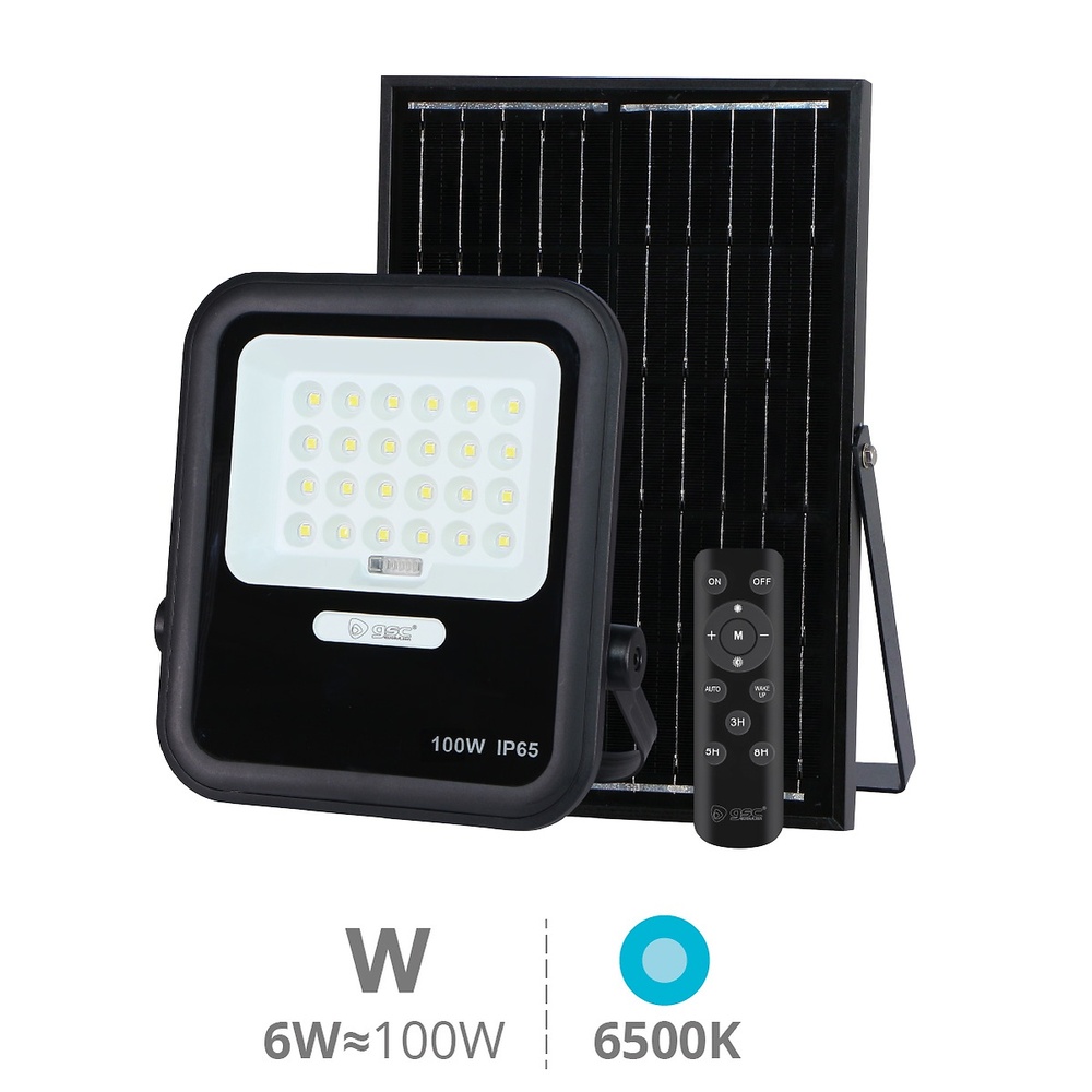 proyector-solar-led-miloha-6w-6500k-ip65-negro-202615016 proyector-solar-led-miloha-6w-6500k-ip65-negro-202615016