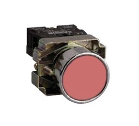 pulsador-con-retorno-metalico-22mm-rasante-rojo-1no-sgb2ba42 pulsador-con-retorno-metalico-22mm-rasante-rojo-1no-sgb2ba42