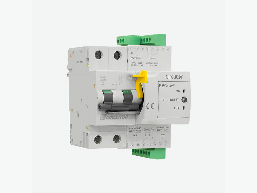 RECmax P-C2-16, Interruptor automático motorizado autorrearmable, 2 polos curva C - Mercantil Eléctrico RECmax P-C2-16, Interruptor automático motorizado autorrearmable, 2 polos curva C - Mercantil Eléctrico