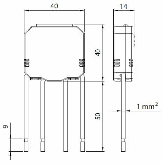 dimensiones DIMLED ORBIS OB200009-1 Regulador Oculto DIMLED ORBIS OB200009-1