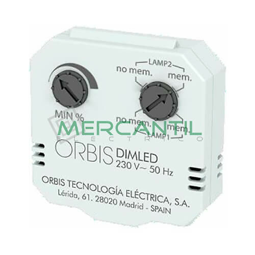 regulador-luminosidad-OB200009 Regulador Oculto DIMLED ORBIS OB200009