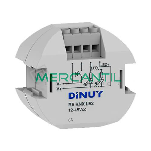 regulador tiras led RE-KNX-LE2 Regulador para Tiras LED Inalambrico DINUY