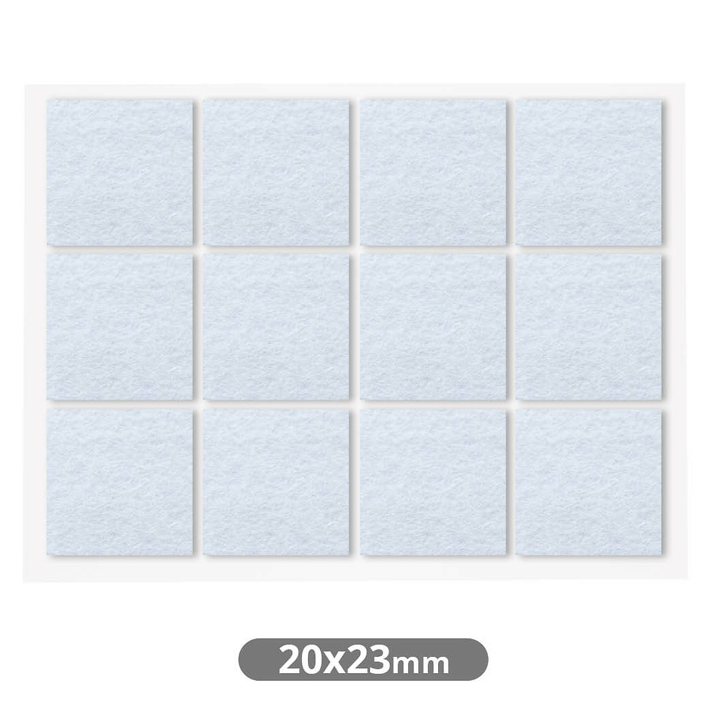 set-12-fieltros-adhesivos-cuadrados-20x23mm-blanco-003802766 set-12-fieltros-adhesivos-cuadrados-20x23mm-blanco-003802766