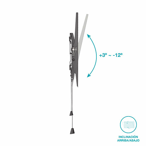 Soporte de TV con sistema antirrobo 43