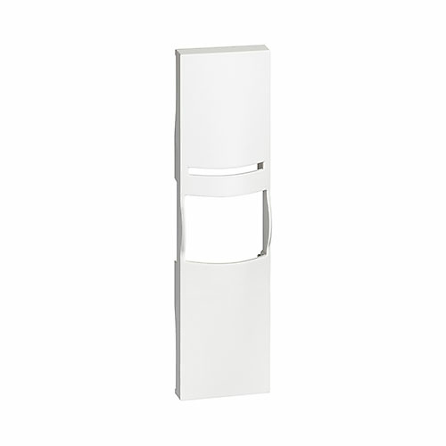 Bticino Tapa frontal para ecodetector Living Now KW16 Bticino Tapa frontal para ecodetector 1 módulo color blanco Living Now