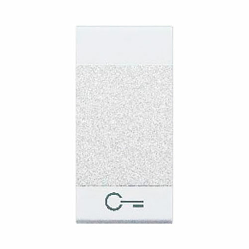 Bticino Interruptor Living Light Llave N4915FN Bticino Living Light teclas iluminables 1mod blanco símbolo llave 10uds