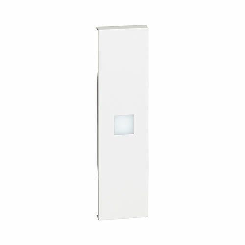 Bticino Tecla iluminable para mecanismos blanco Living Now KW01X Bticino Tecla iluminable para mecanismos 1 módulo color blanco Living Now