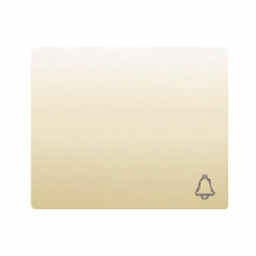 Tecla pulsador simbolo timbre Iris BJC - color beige 