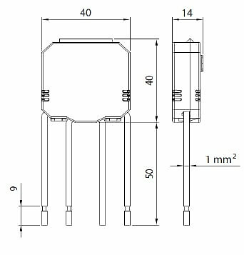 dimensiones Tempoled Orbis OB200008 Regulador Oculto Lámpara Regulable Tempoled Orbis