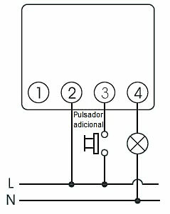 Conexiones Temporizador con Sensor PULSALUZ ORBIS OB200000 Temporizador con Sensor PULSALUZ ORBIS