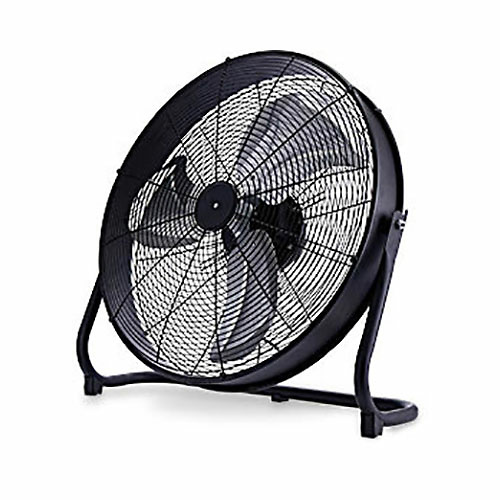 Ventilador metálico suelo 120W 55cm negro GSC 