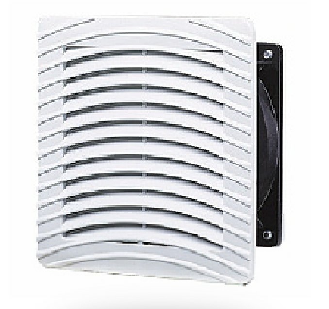 Ventilador y filtro de entrada, 109×109×59mm, 35m3/h 