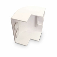 Ángulo exterior para canaletas 10x20mm 4 unidades blanco GSC