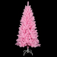 Árbol de navidad artificial Kelo 1,5M 400 ramas Rosa