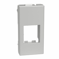 Adaptador RJ45 Keystone Classia - 1 módulo - Aluminio