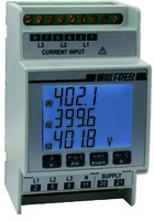 Analizador de redes trifásico LCD. Modular. T.I. /5A o /1A. 230VAC