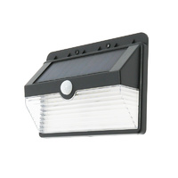 Aplique LED Solar Sun con Sensor Movimiento