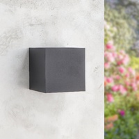 Aplique de Pared LED Black Cube 12W IP54  CCT