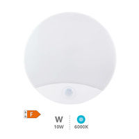 Aplique pared LED Behali con luz emergencia y sensor movimiento 10W 6000K