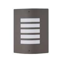 Aplique pared Sibe con rejilla E27 Máx. 60W Gris antracita