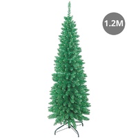 Arbol de navidad artificial tipo lapiz Bousso 1,2M 220 ramas