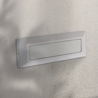 Baliza de Superficie Led Wall Long Rectangular Blanco 5W IP54  4000K