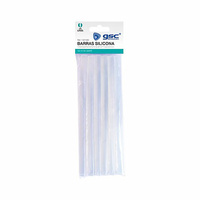 Blister 6 barras de silicona transparente Ø11mm para referencia 1401329 GSC