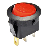 Bolsa 5u Interruptor SPST ON/OFF con luz 6A-10(4)A