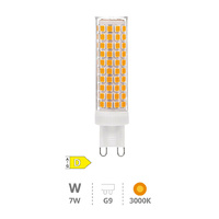 Bombilla LED 7W G9 3000K