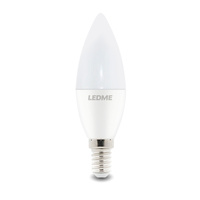 Bombilla LED C37 E14 6W