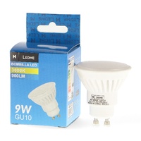 Bombilla LED GU10 SmdPro 9W 120º  3000K