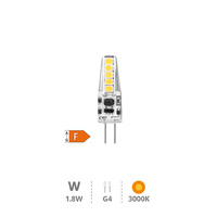 Bombilla LED SMD 1,8W G4 3000K 12V