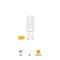 Bombilla LED SMD 3W G9 3000K