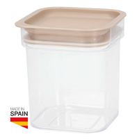 Bote de cocina apilable 0,80L Gris - Retractil 12uds