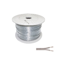 Cable Eléctrico Oxígeno Plano Manguera 2x0.5mm² para Tiras LED Monocolor - 500 metros